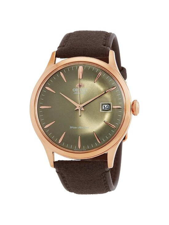NWT Orient Bambino Version 4 Automatic Brown Dial Men\'s Watch